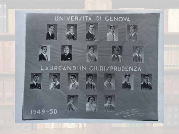 I laureati in Giurisprudenza (anno 1949-50)